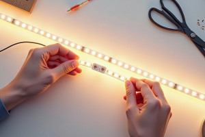 Як з'єднати світлодіодну стрічку без пайки: прості способи для всіх