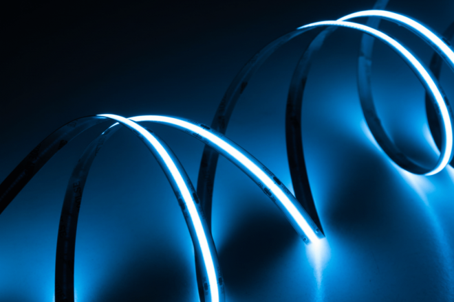 Светодиодные ленты COB: отличие от классических LED-лент