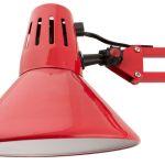 Настольная светодиодная лампа Lemanso LMN093 60W 1LED E27 красная
