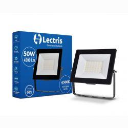 Светодиодный прожектор Lectris 50W 4300Лм 6500K 185-265V IP65 1-LC-3004
