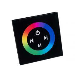 Контроллер RGB с клеммами 12A черный сенсорная панель