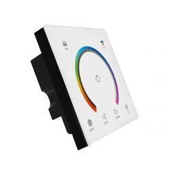 Контроллер RGB с клеммами 18A белый сенсорная панель
