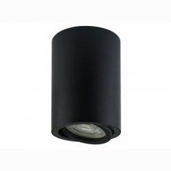 Акцентный светильник поворотный luxel GU10 IP20 черный (DLD-04B)