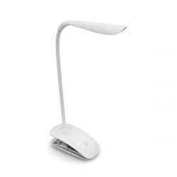 Настольная лампа RIGHT HAUSEN LED 3W белая, microUSB питания, сенсор, прищепка HN-245071