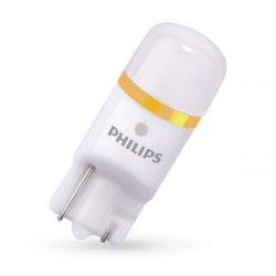 Лампа автомобильная светодиодная Philips W5W X-tremeUltinon LED, 4000K, 2шт/блистер