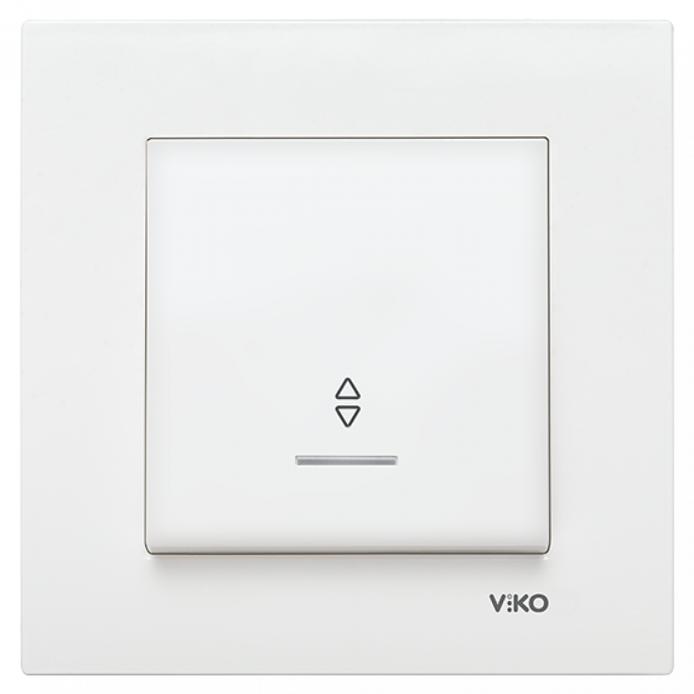 Выключатель прох. с подсв. VIKO (90960063)