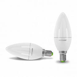 Світлодіодна лампа EUROLAMP ЕКО серія "D" CL 8W E14 3000K LED-CL-08143(D)