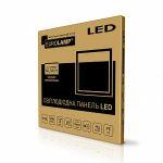 Світлодіодний світильник EUROLAMP 60*60 (панель) біла рамка 40W 5500K 2in1 LED-Panel-40/55(2)