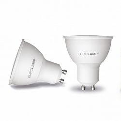 Світлодіодна лампа EUROLAMP ЕКО серія "D" SMD MR16 5W GU10 3000K LED-SMD-05103(D)
