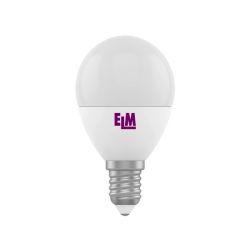Светодиодная лампа ELM D45 6W PA11 E14 4000 ELM (18-0032)