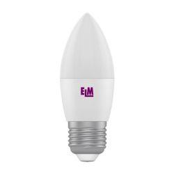 Світлодіодна лампа ELMС37 5W PA10L E27 4000 (18-0071)