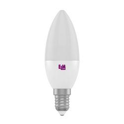 Світлодіодна лампа ELM C37 7W PA10L E14 4000 (18-0110)