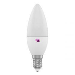 Светодиодная лампа ELM C37 7W PA10 E14 3000 (18-0160)