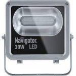 Світлодіодний прожектор Navigator 30Вт 4000K сірий