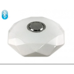 Світлодіодний світильник Luxel 410х95мм IP20 з Bluetooth динаміком і пультом управління 48W (CLNR-48)