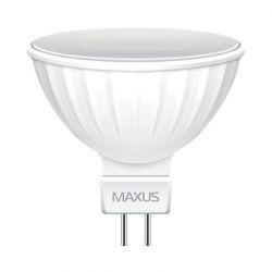 LED лампа MAXUS MR16 5W яркий свет 220V GU5.3 (1-LED-512-02)