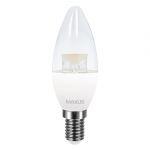 LED лампа MAXUS C37 CL-C 4W яркий свет 220V E14 (1-LED-5314)