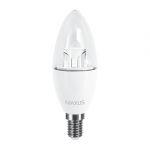 LED лампа MAXUS C37 6W яскраве світло 220V E14 (1-LED-532)