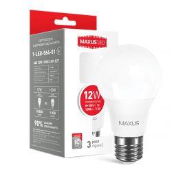 LED лампа MAXUS A65 12W яркий свет 220V E27 (1-LED-564-01)