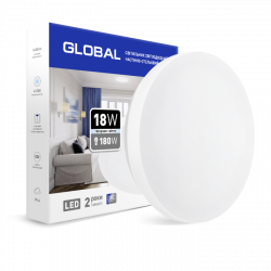 Светодиодный светильник Global 18W круг (1-GCL-1841-01-C)