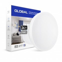 Светодиодный светильник Global 24W круг (1-GCL-2441-01-C)