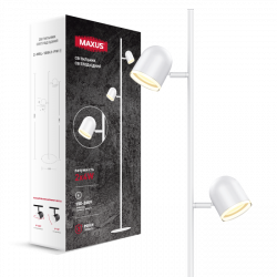 Светодиодный светильник MAXUS 8W 4100K белый (2-MSL-10841-FW)