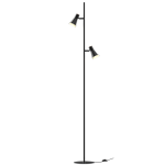 Светодиодный светильник MAXUS 8W 4100K черный (2-MSL-20841-FB)