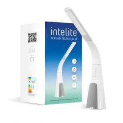 Настільний світильник Intelite 9W WHITE (DL7-9W-WT)