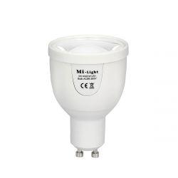 Світлодіодна лампочка MiLight диміруемая 5Вт GU10 Dual White LED Spotlight ССT (2700-6500K) 220V