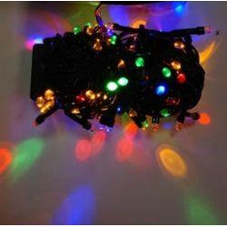 Гирлянда 200Led Линза, черный шнур (арт.LS-7275)
