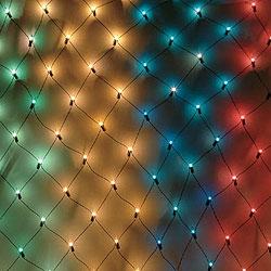 Гирлянда "Сетка" 200Led, Белый провод (арт.LS-3593)