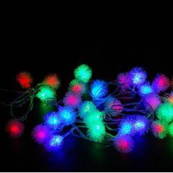 Светодиодная гирлянда "Ёжики" 30Led (арт.LS-PLASTIC-3)