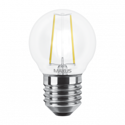 LED лампа MAXUS (филамент), G45, 4W, E27 (арт. 1-LED-545)