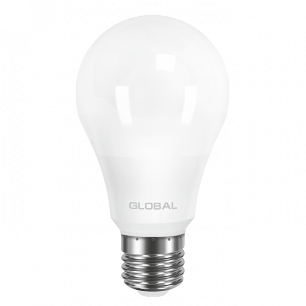 LED лампа GLOBAL A60 8W 220V E27 AL (арт. 1-GBL-161)