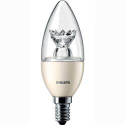 Лампа світлодіодна Philips LEDcandle D E14 6-40W 827 B39 CL Master