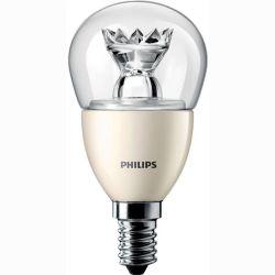 Лампа светодиодная Philips LEDluster D E14 6-40W 827 P48 CL Master