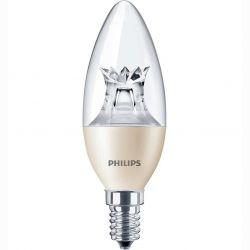 Лампа светодиодная Philips LEDcandle DT E14 6-40W 827 B38 CL AP Master