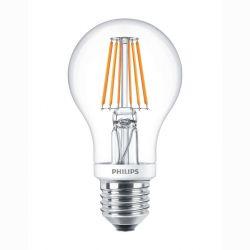 Лампа светодиодная декоративная Philips LED Fila Dim E27 7.5-70W 2700K 230V A60 CL