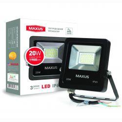 Світлодіодний прожектор Maxus 20 Вт SMD (1-MAX-01-LFL -2050)