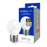 LED лампа GLOBAL G45 F 5W 220V E27 AP (арт. 1-GBL-141)