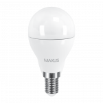 LED лампа MAXUS G45 6W яркий свет 220V E14  (1-LED-544)
