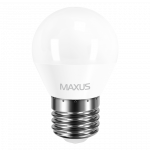 LED лампа MAXUS G45 F 4W мягкий свет 220V E27 (1-LED-549)
