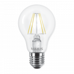 LED лампа MAXUS (филамент), А60, 8W, яскраве світло, E27 (1-LED-566)