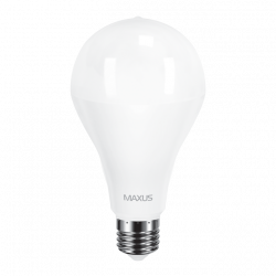 LED лампа MAXUS A70 15W 3000K 220V E27 (1-LED-567)