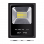 Світлодіодний прожектор Global Flood Light 20W 5000K холодне світло (1-LFL-002)
