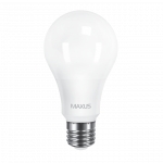 LED лампа MAXUS A65 12W яскраве світло 220V E27 (1-LED-564-P)