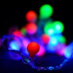Гірлянда світлодіодна VENOM "Кульки" 30LED, білий провід (LS-BALLOONS-30LED-WC) RGB