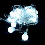 Гірлянда світлодіодна VENOM "Кульки" 30LED, білий провід (LS-BALLOONS-30LED-WC)