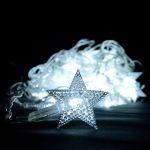Гирлянда светодиодная VENOM "Звезда" 50LED Белый, белый провод (LS-C-STAR-50LED-WC-W)