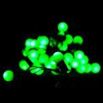 Гірлянда світлодіодна VENOM "Кульки" 40LED, чорний дріт (LS-CONE-40LED-BC-G) Зелений